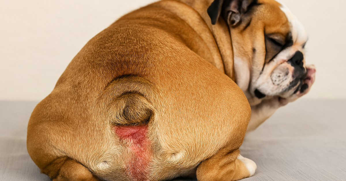 los bulldogs nacen con una cola rechoncha